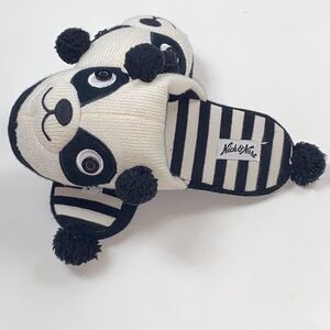 Nick & Nora Panda Slide-On Slippers Size S/M & 5/7 Women Shoes